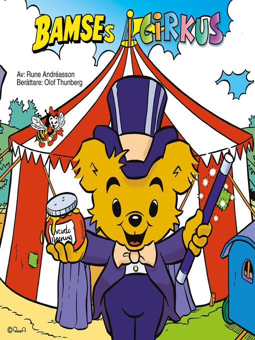 Omslagsbild för Bamses cirkus